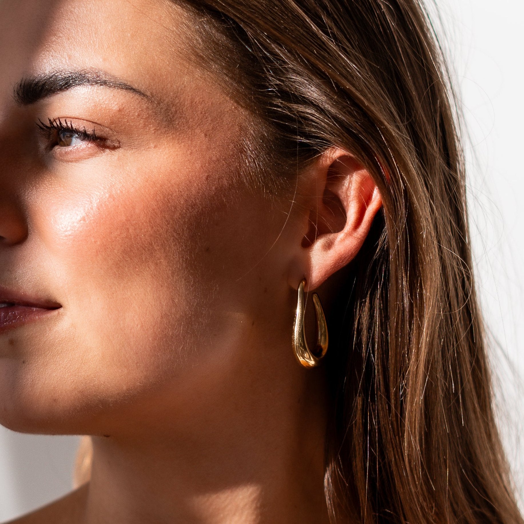 Gaia Hoops Mini - Gold